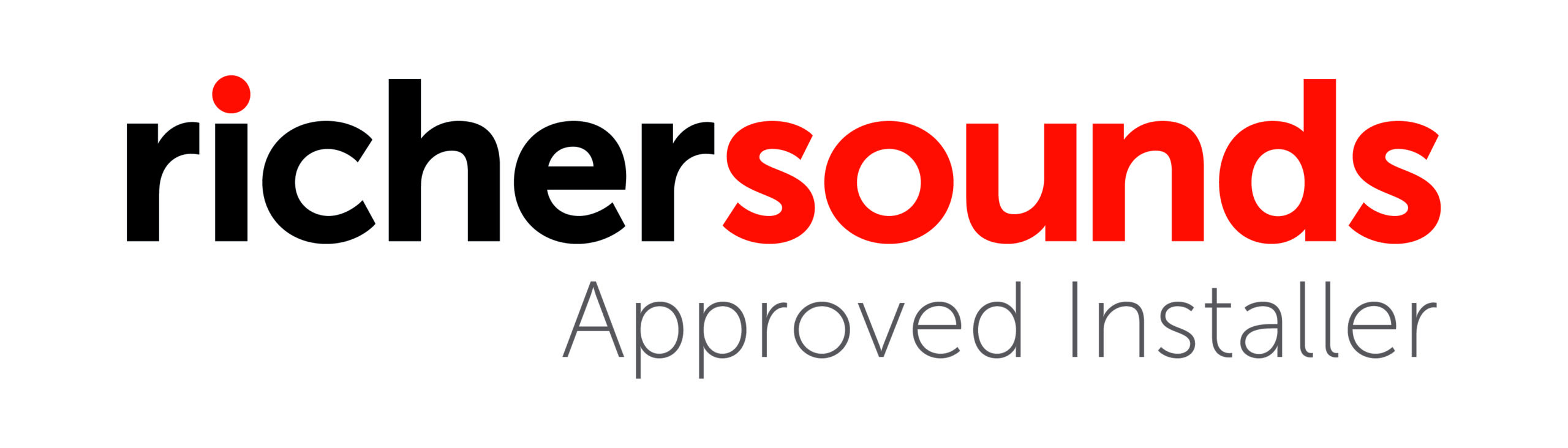 Richer Sounds Logo approved installer CMYK